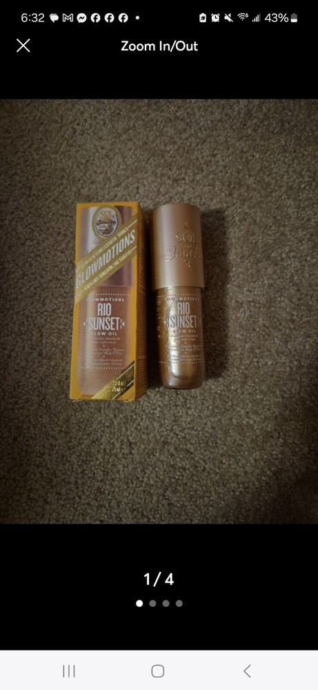 SOL DE JANEIRO Glow Motions Luminous Body Oil in Rio Sunset