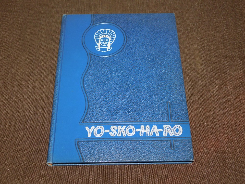 VINTAGE 1955 THE YO-SKO-HA-RO SCHOHARIE NY CENTRAL SCHOOL YEARBOOK
