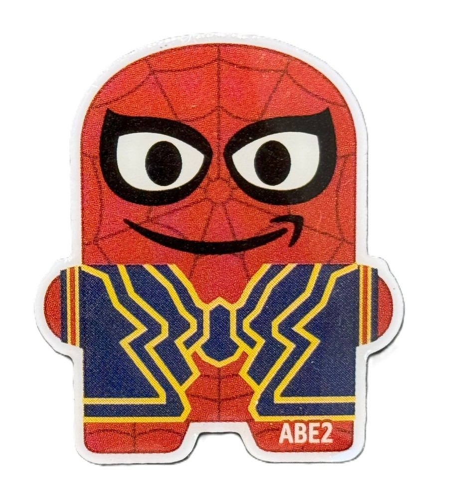 Spiderman Superhero  Amazon ABE2 Peccy Employee Pin