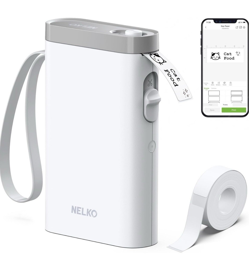 Bluetooth Label Maker P21 with Tape Wireless Mini Portable Printer