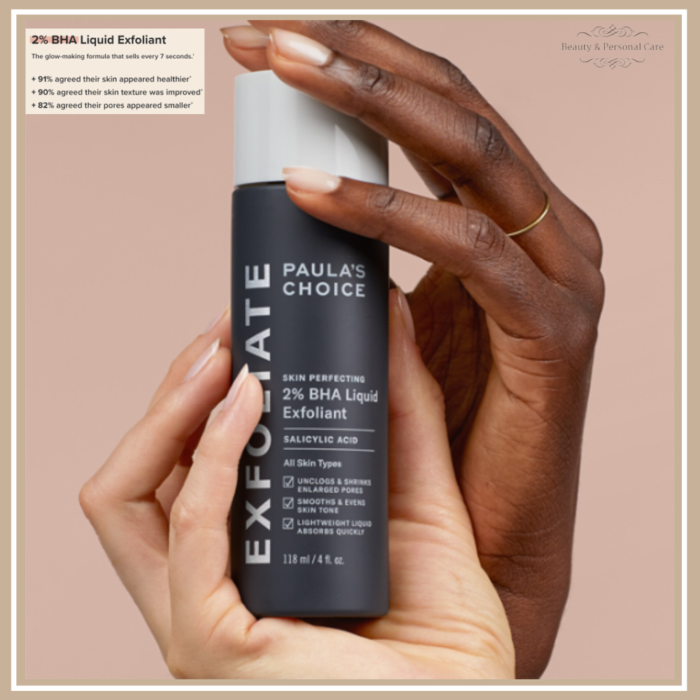 Facial Exfoliant for Blackheads, Enlarged Pores, Wrinkles and Fine Lines Paula´s