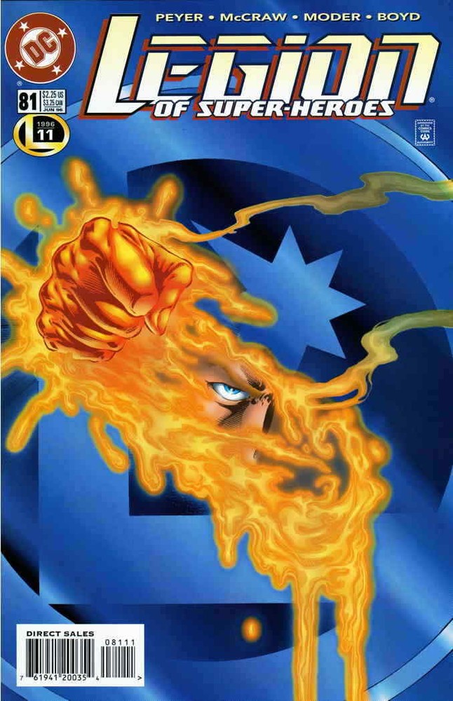 Legion of Super-Heroes (4th Series) #81 FN; DC | Alan Davis - we combine shippin