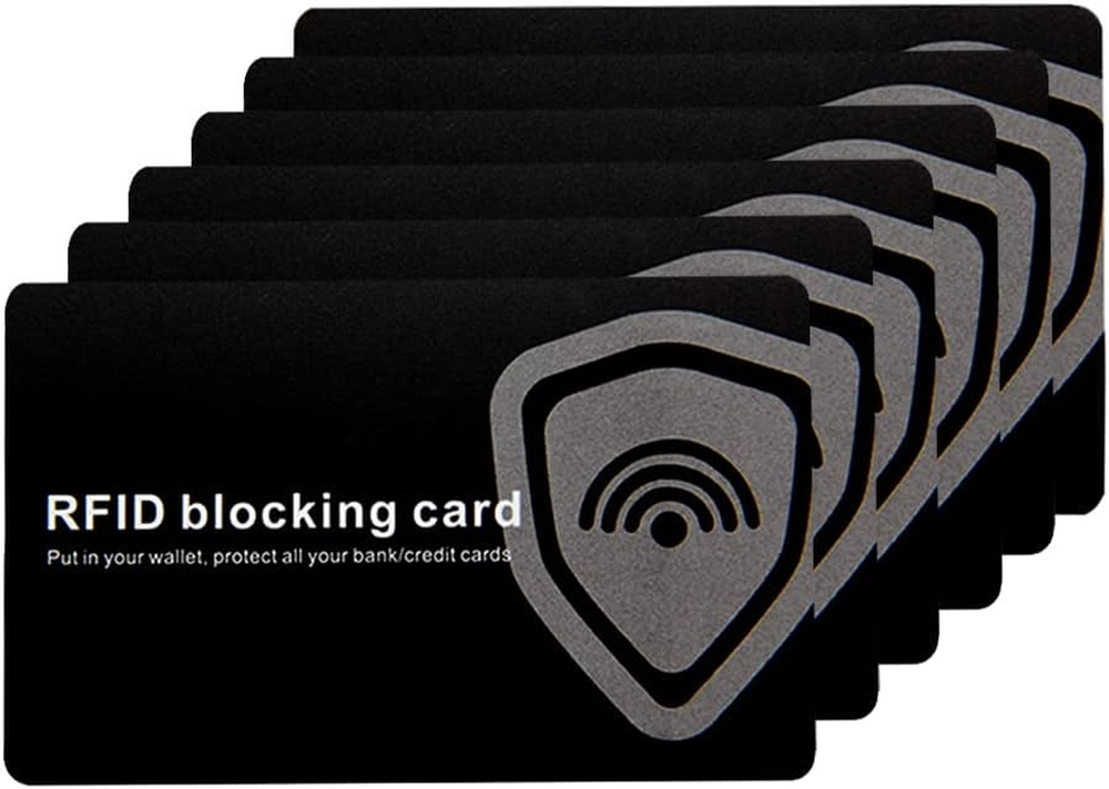 RFID Blocking Card Contactless Credit Card Protection Safe RFID Card Wallet Shie