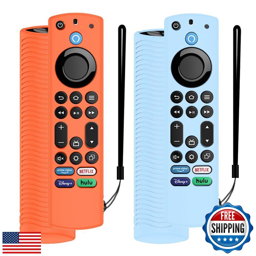 Silicone Voice Remote Cover for Toshiba and Insignia TVs - Durable Protection-image