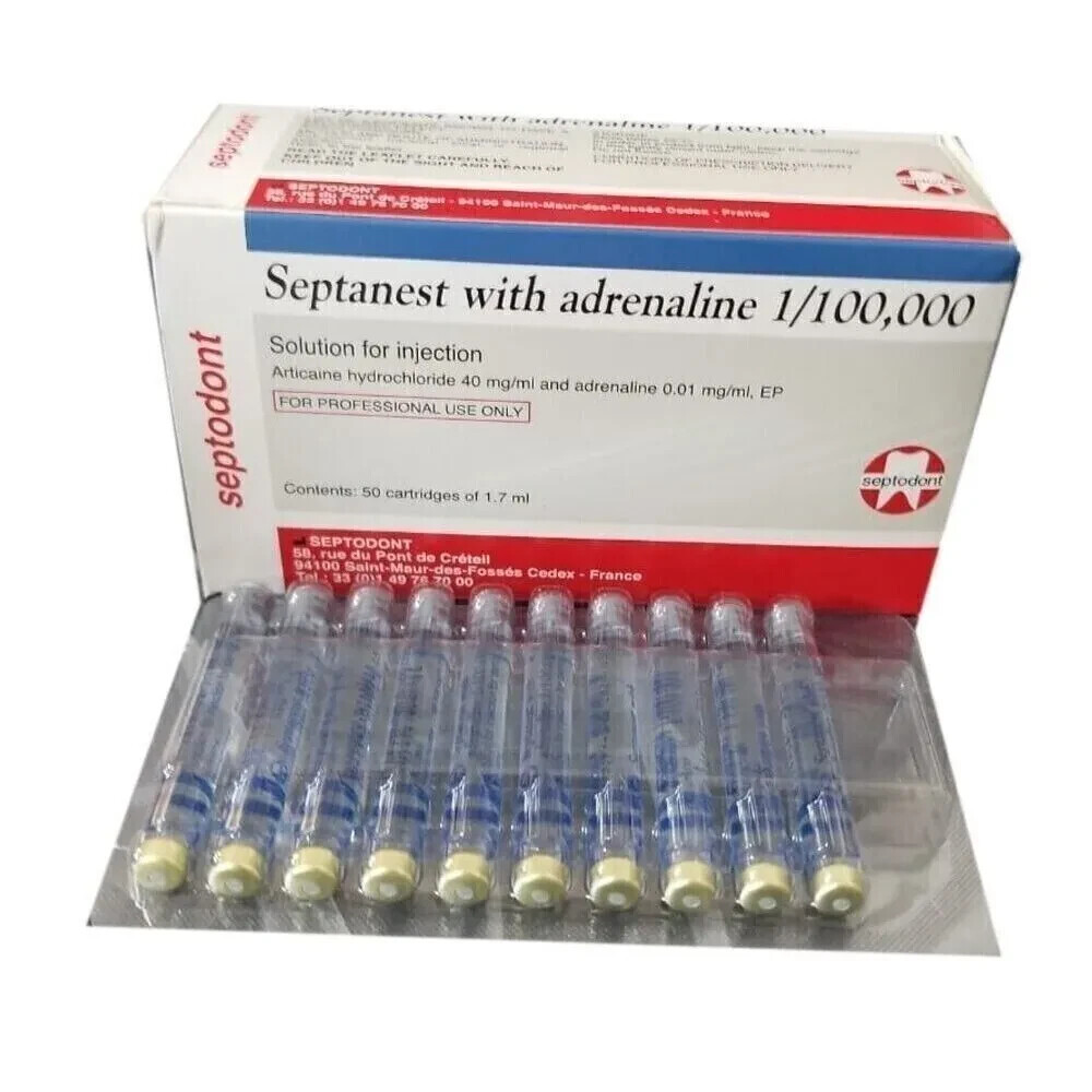 Dental Special 1:100000 With 4 Percent Cartridges FREE SHIP
