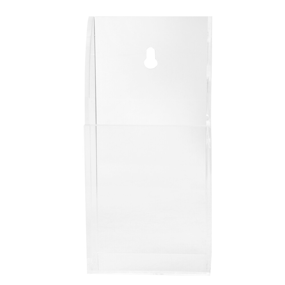 1 Grid TV Air Condition Holder Acylic Wall Mount Container Organizer Box