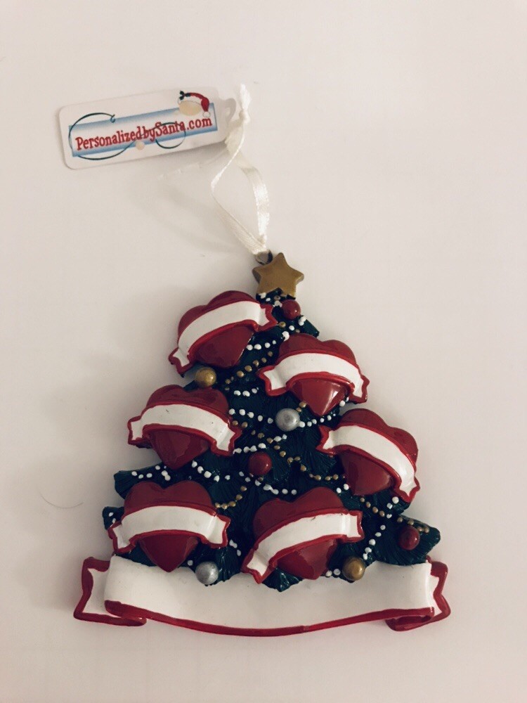 Personalized Christmas Tree Star Ornament Holiday Gift Decor-image