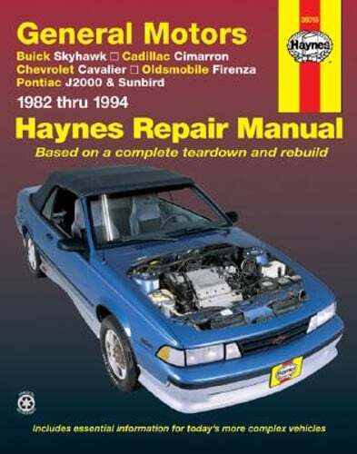 General Motors Buick Skyhawk, Cadillac Cimarron, Chevrolet Cavalier, Oldsmobile
