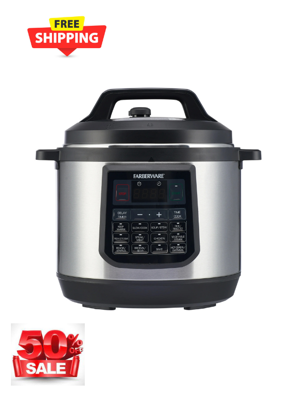 8-Quart 7-in-1 Programmable Pressure Cooker A135