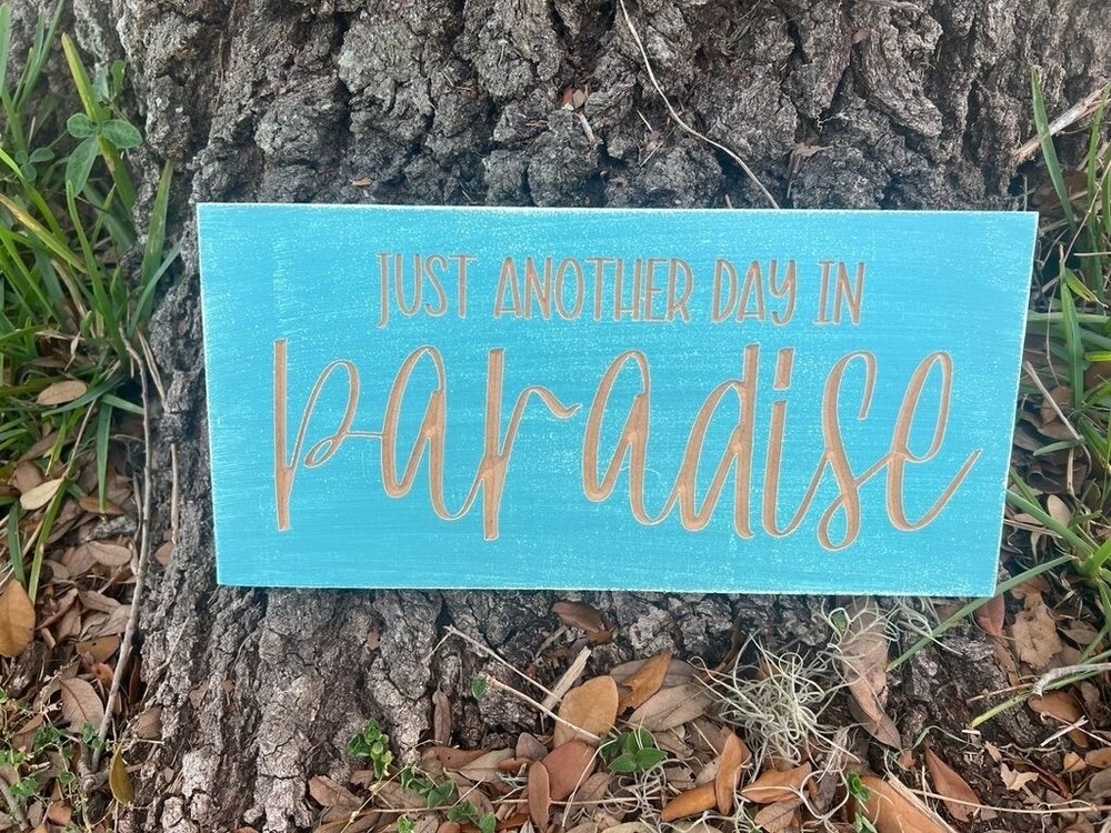 Handmade sign, Wall decor, Beach decor, Wall sign