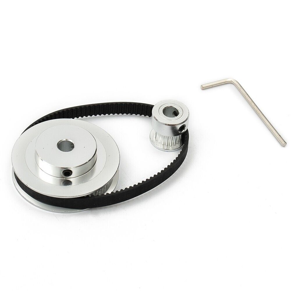 Synchronous Wheel Practical Pulleys Sheaves Silver And Black Accessories