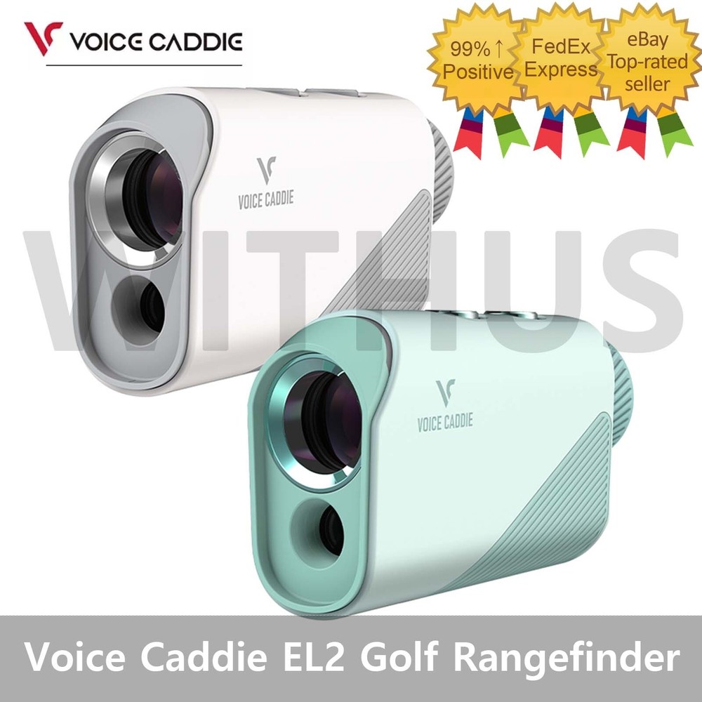 Ultra-Compact Voice Caddie EL2 Laser Rangefinder Golf Distance Meter in 2 Colors  -image