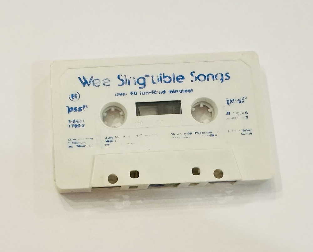Wee Sing Bible Songs 1986 Cassette Tape by Pamela Beall & Susan Hagen Nipp VTG Tested Working