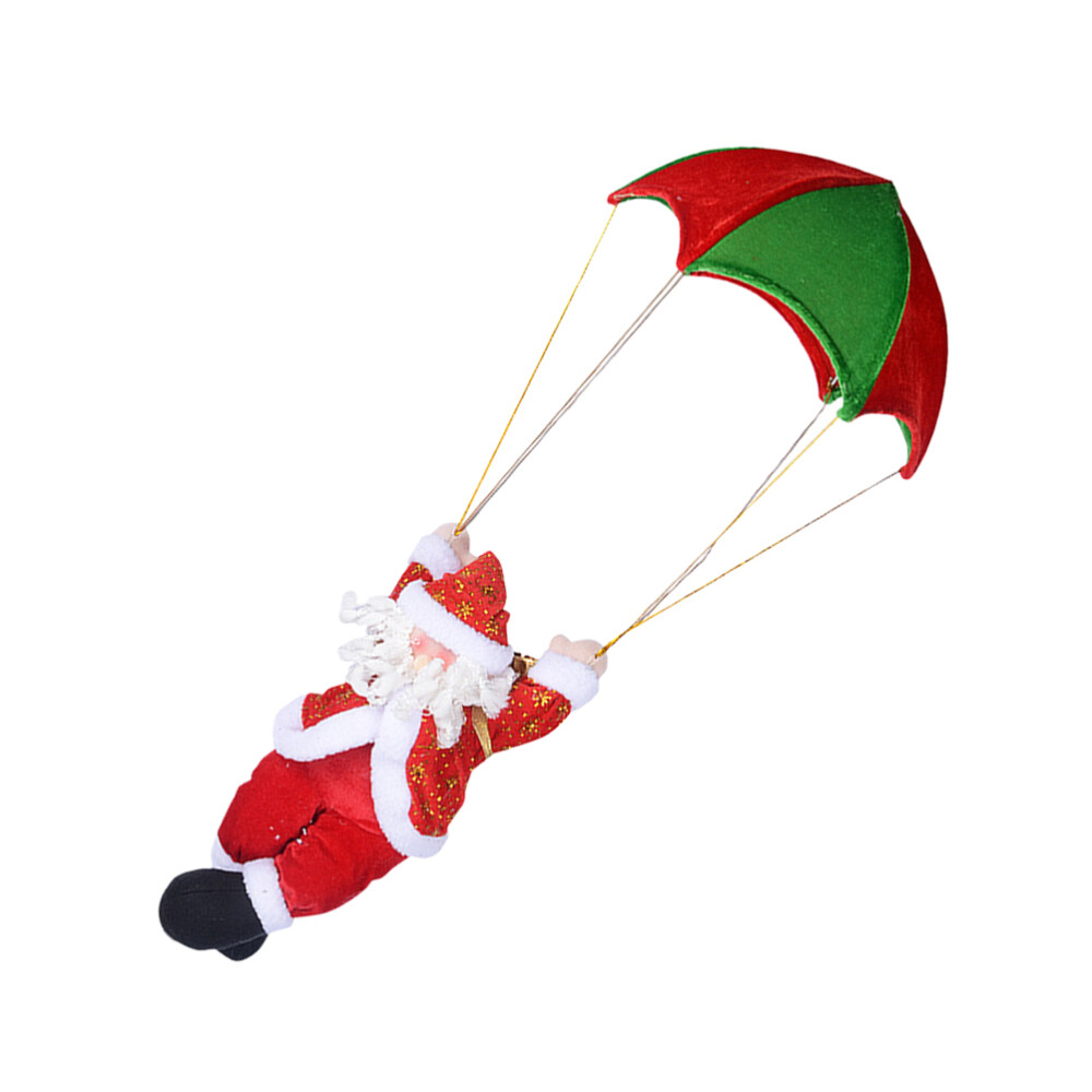 Xmas Parachute Drone Decor Inflatable Skydiving Santa Child