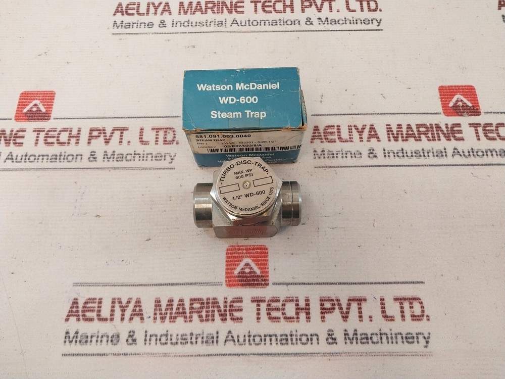 Watson-Mcdaniel WD-600 Steam Trap 1/2 Inch 600 PSI