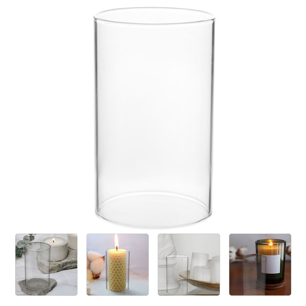 Clear Reusable Pillar Candle Holder for Practical Home Decor