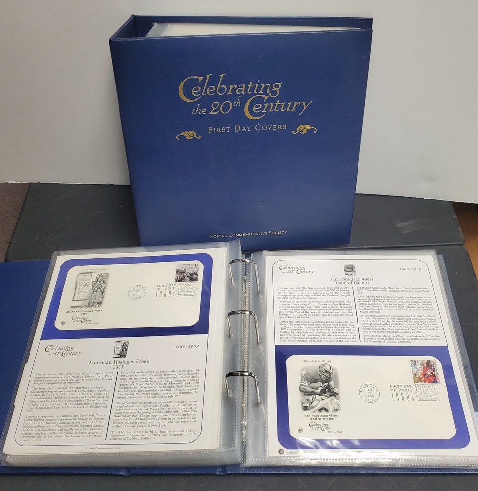 US Scott #3183-92 Celebrate the Century FDC Unaddressed Set of 150 in 2 Albums