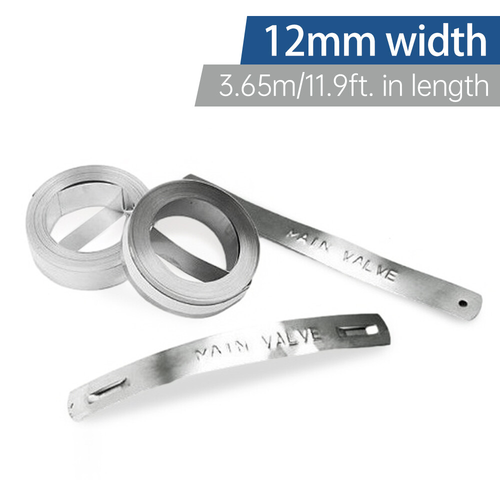 Aluminum 3D Manual Embossing Tape Self-Adhesive Metal Label Maker Refill W3E7