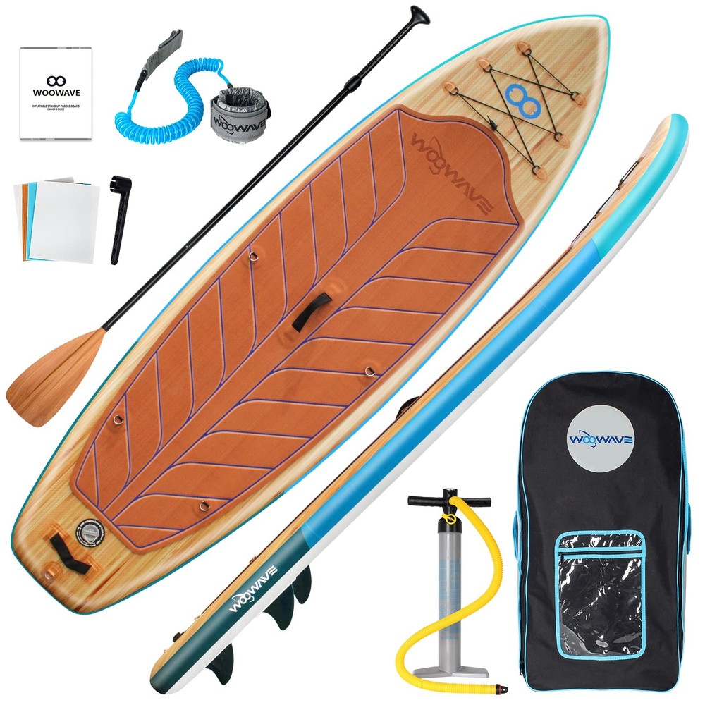 Stable 10'2 Inflatable SUP Board with Non-Slip Deck