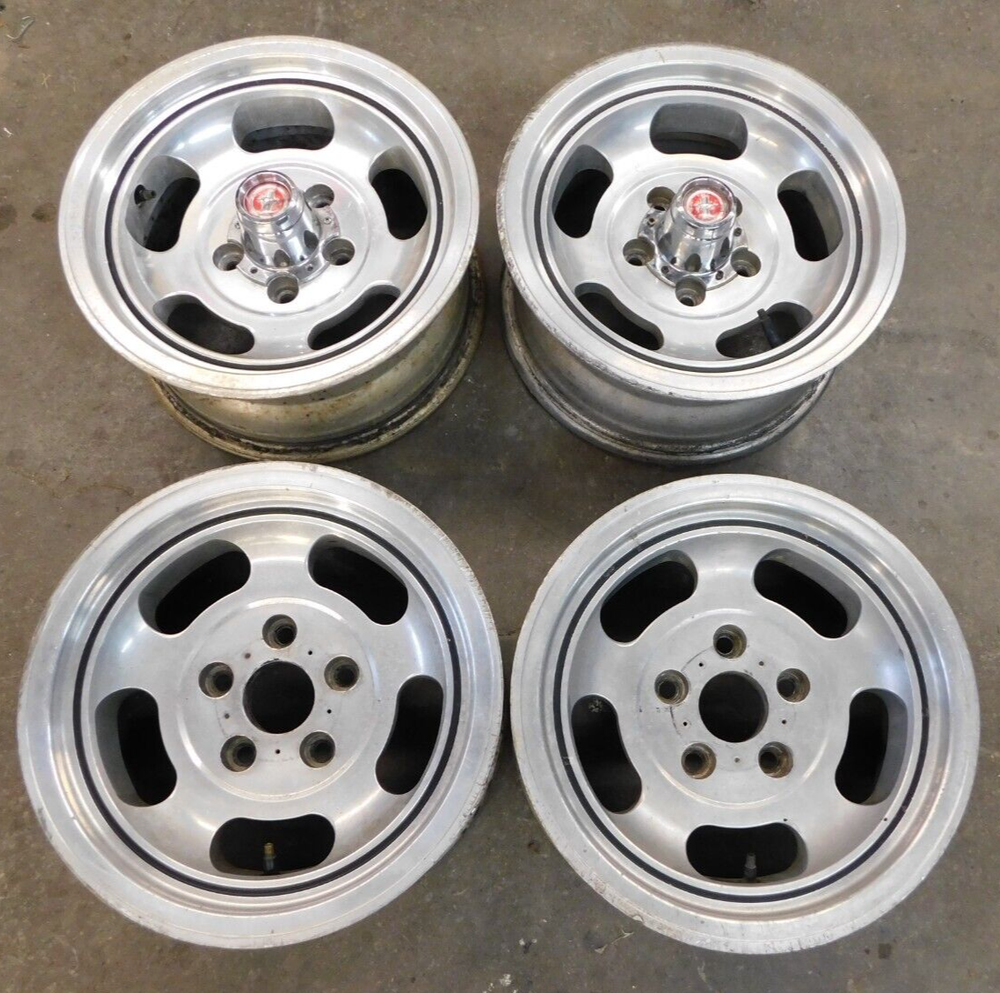 1973 Ford Mustang OEM 14x6 Aluminum Wheels Maverick Compatible with 2 Center Caps