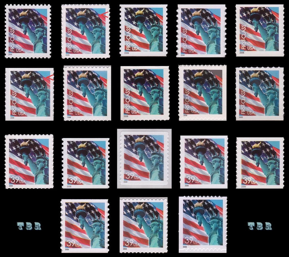 39 Lady Liberty Complete 3965-75 3975 & 3978-85 3985b Set of 18 MNH - Buy Now-image