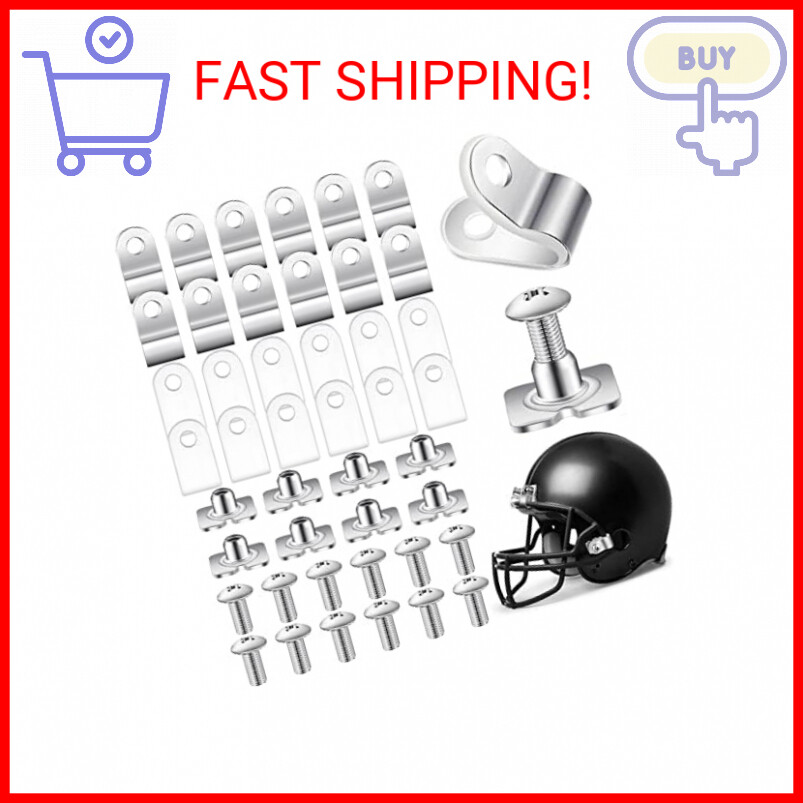 Football Helmet Repair Kit Football Helmet Hardware Kit R Shape Football Visor C
