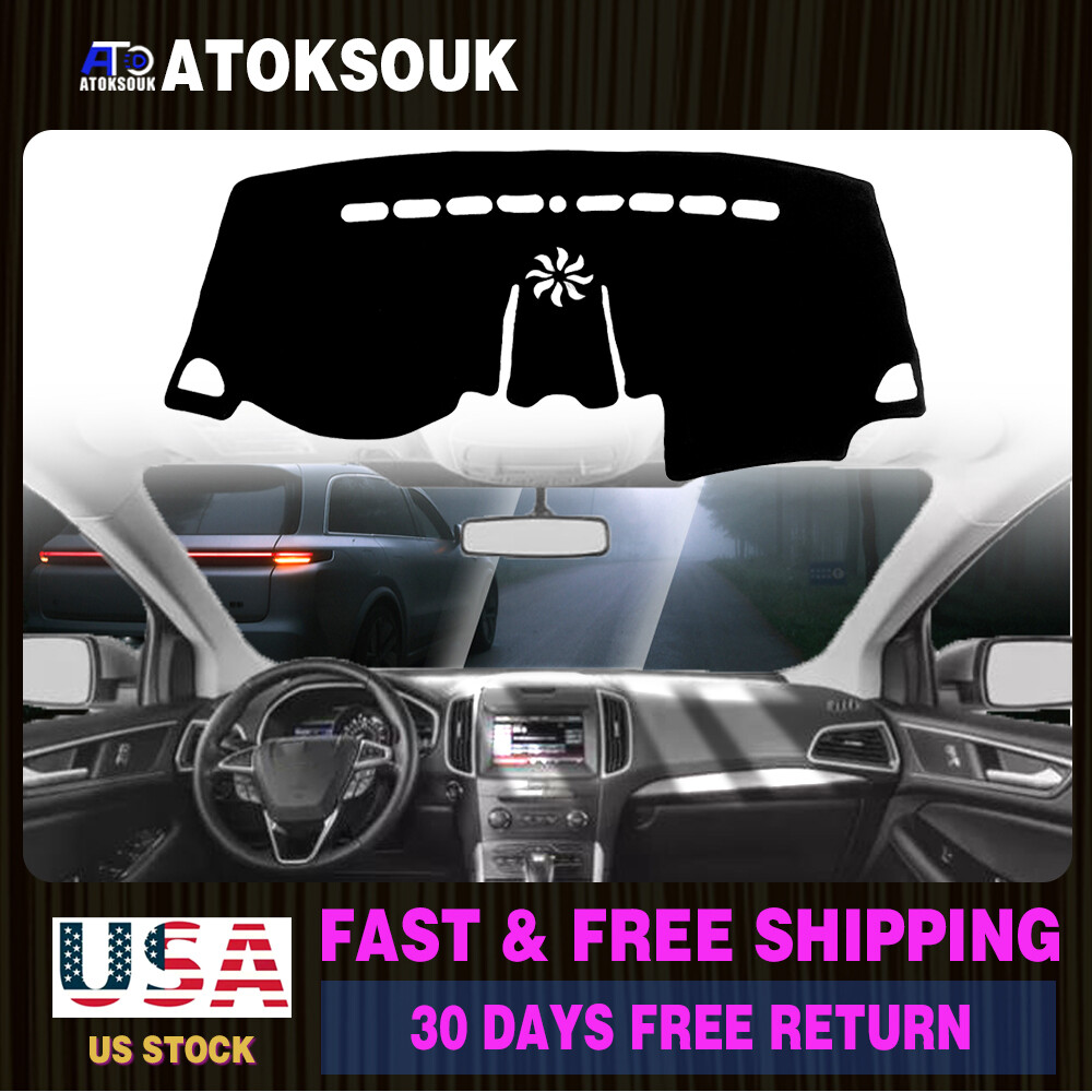2015-2021 Ford Edge Sun-Proof Dashboard Cover Mat for Interior Protection
