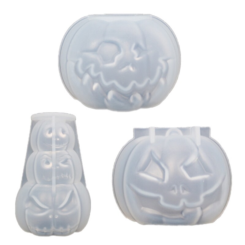 3D Pumpkin Mold Resin Casting Silicone Mold for Ornament