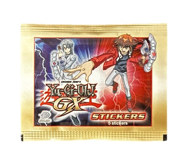 Yu-Gi-Oh GX Series 2 Sealed Sticker Pack New Factory Sealed