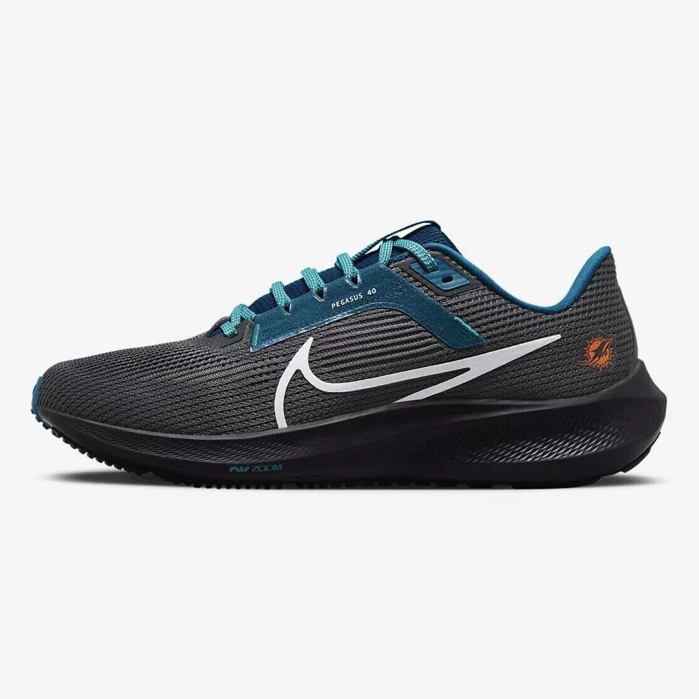 Nike Zoom Pegasus 40 NFL Miami Dolphins Running Shoes DZ5997-001