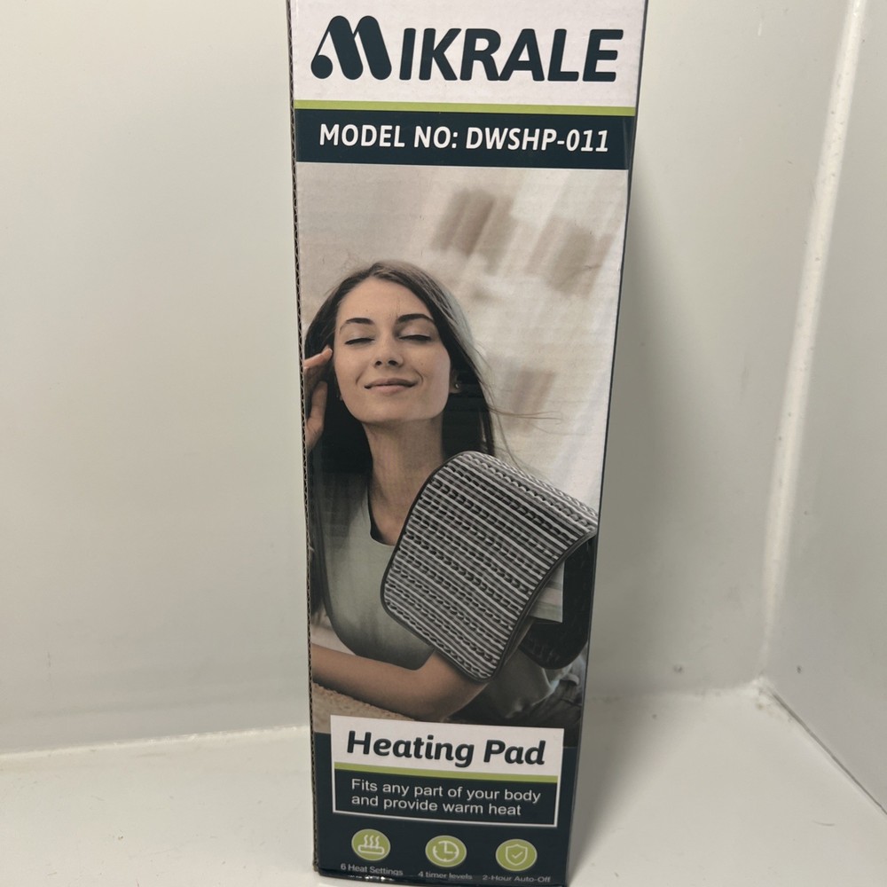 Mikrale Electric Heating Pad for Back Pain Relief Swap-011