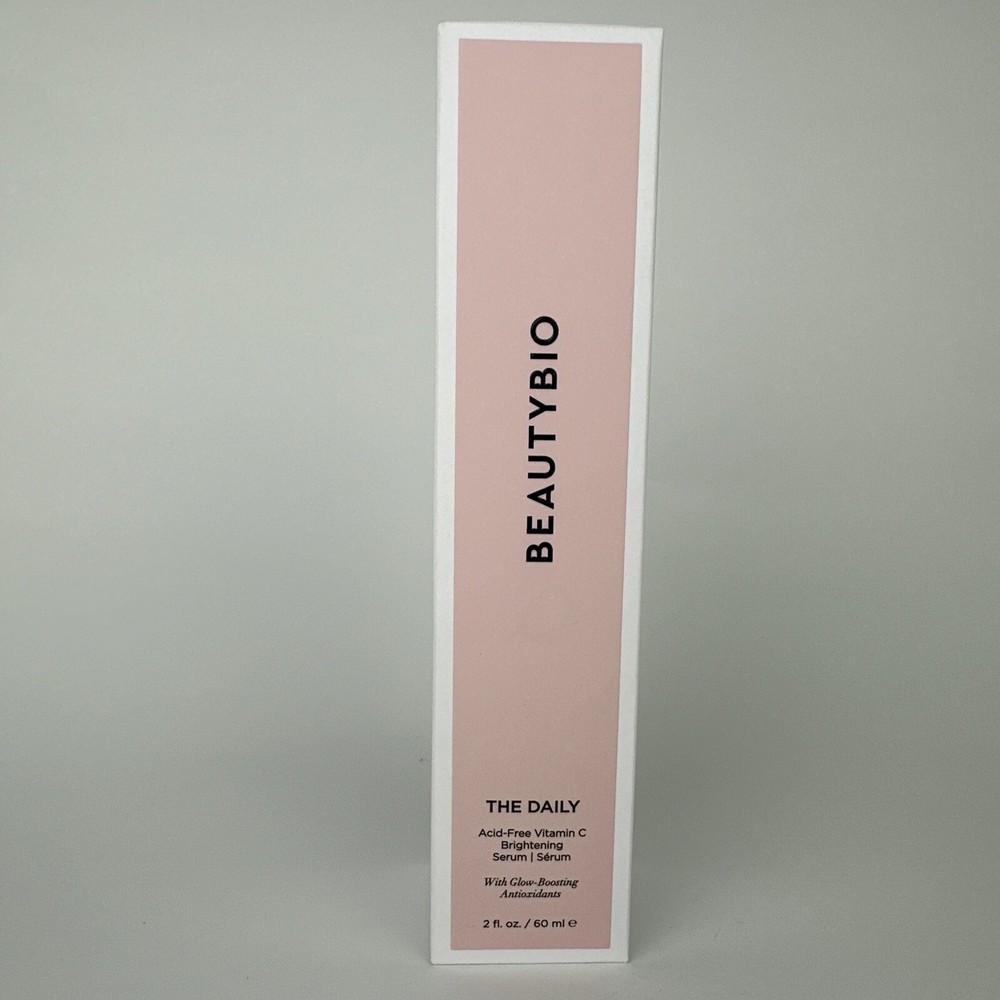 SEALED DEAL HUGE 2oz Beauty Bio The Daily Acid Free Vitamin C Brightening Serum