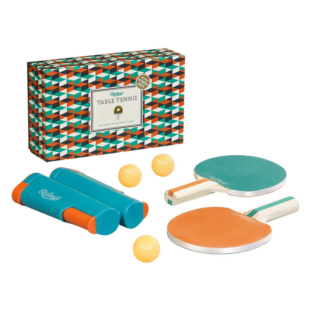 Ridley's Extendable Table Tennis Set - Perfect Gift for Game Nights