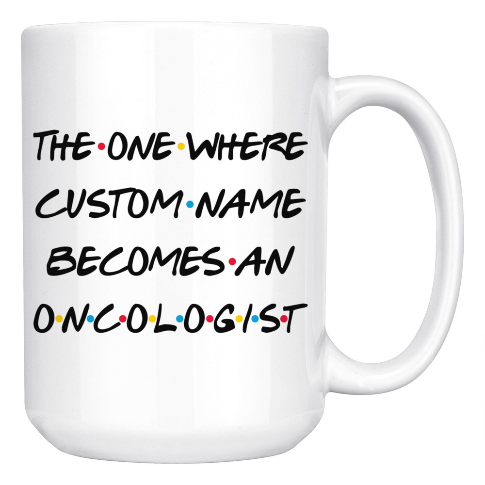 Personalized Oncologist Career Job Promotion Mug, Oncologist Graduation Gift