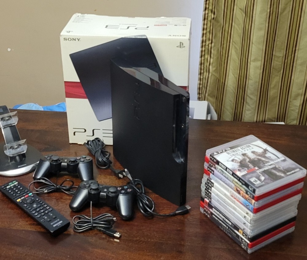 Sony PS3 120GB Bundle with 13 Games and Accessories