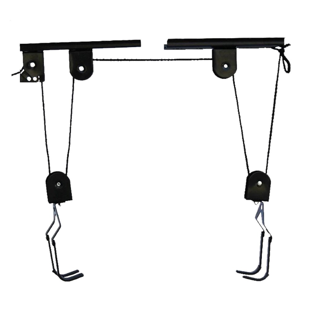 Bike Hoist for Garage Ceiling Mount Pulley System Bike Storage