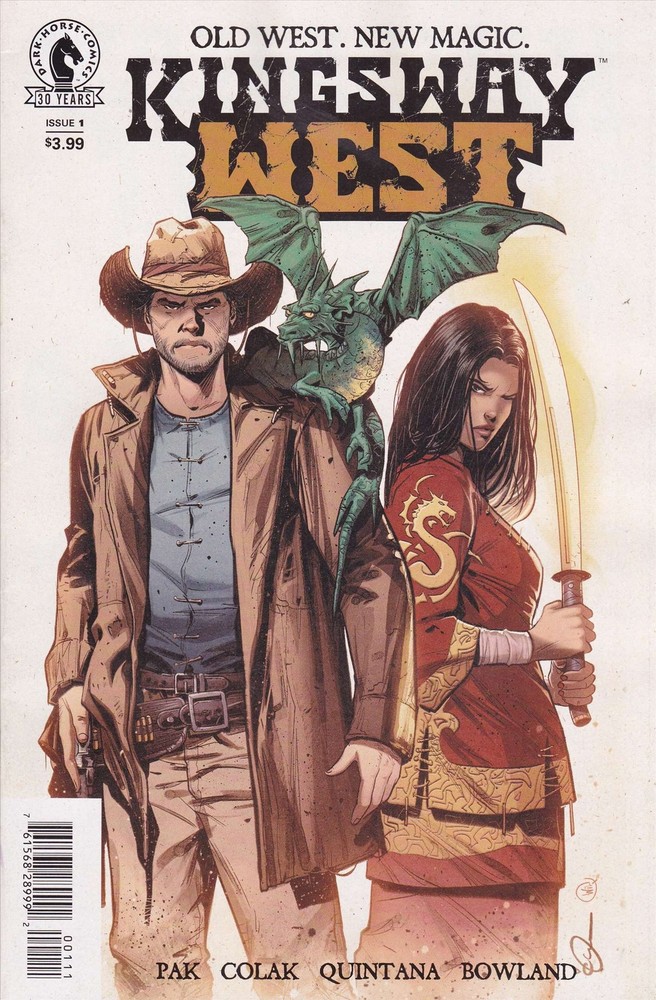 Kingsway West #1 VF; Dark Horse | Greg Pak - we combine shipping