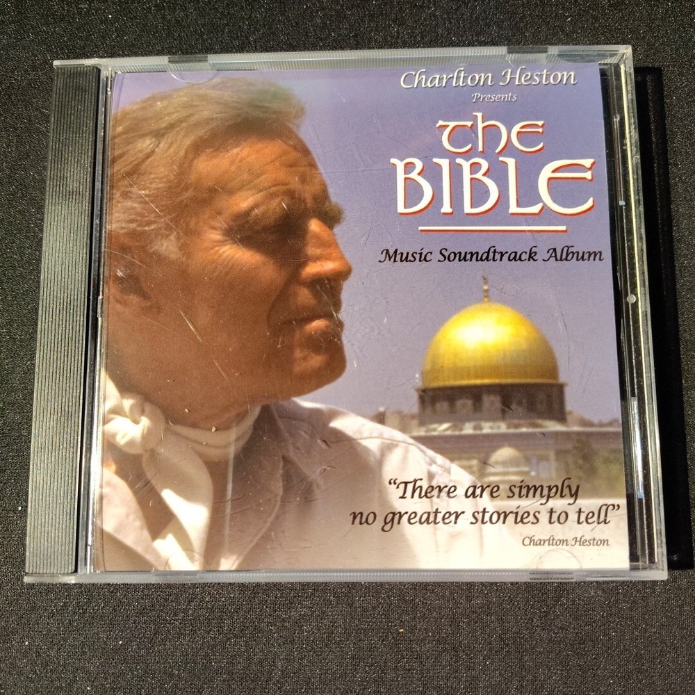 Charlton Heston Presents the Bible Music Soundtrack Album - Audio CD - VERY GOOD
