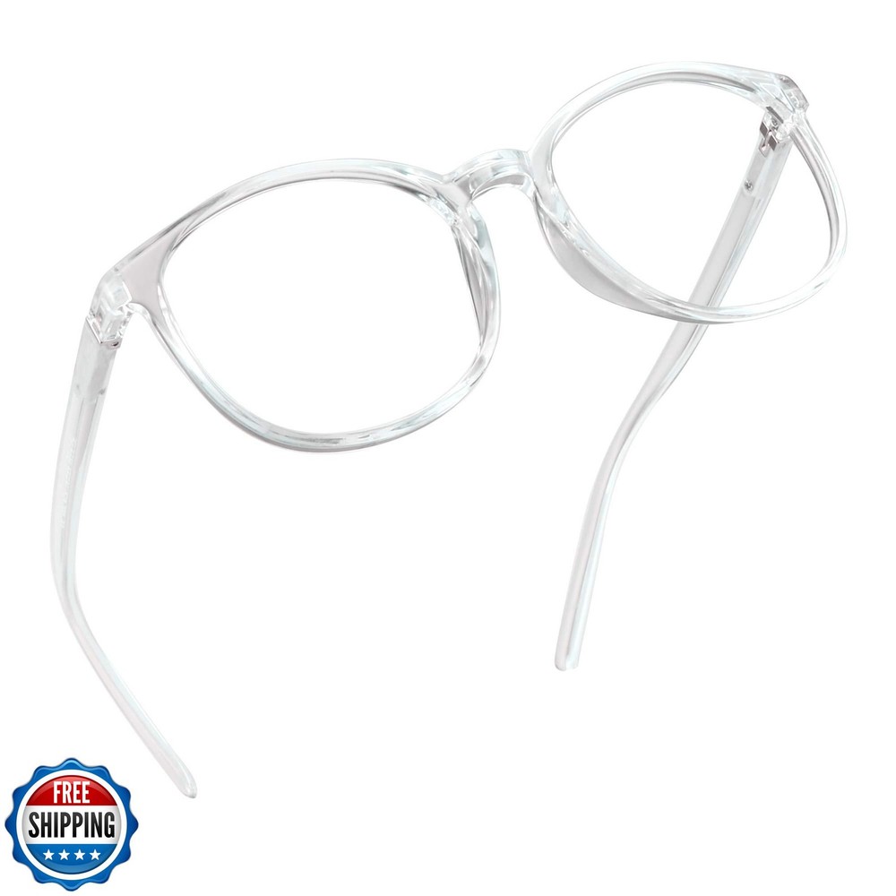 LifeArt Blue Light Blocking Glasses, Anti Eyestrain, Computer Reading Glasses