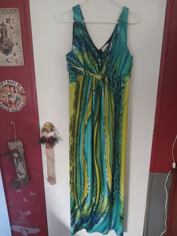 long bohemian style dress Kate & Mallory designs size L