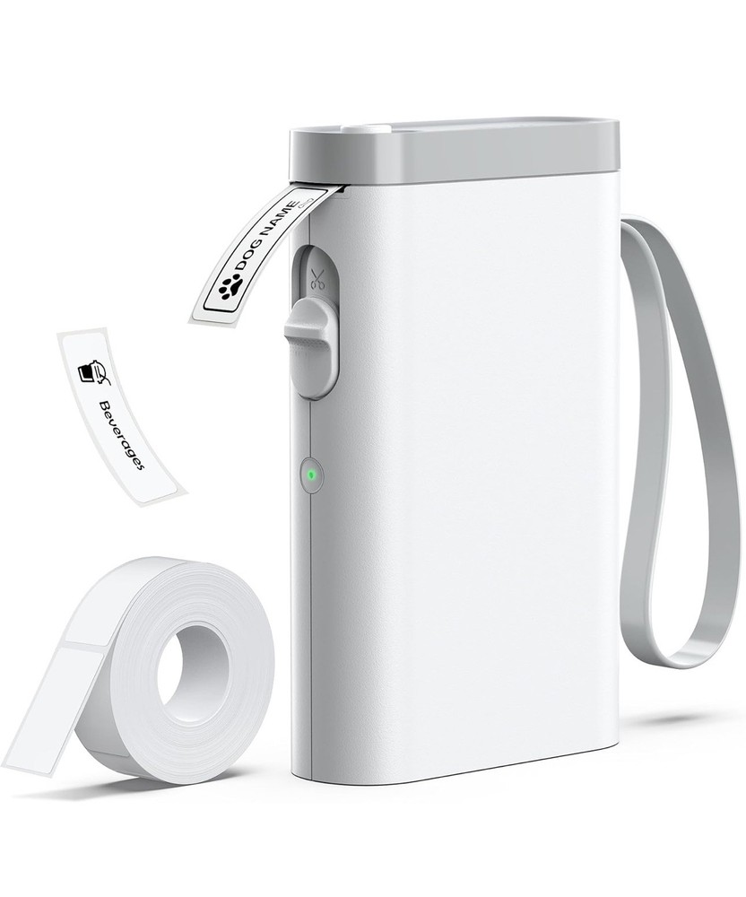 Nelko P21 Bluetooth Label Maker with Tape for Easy Printing