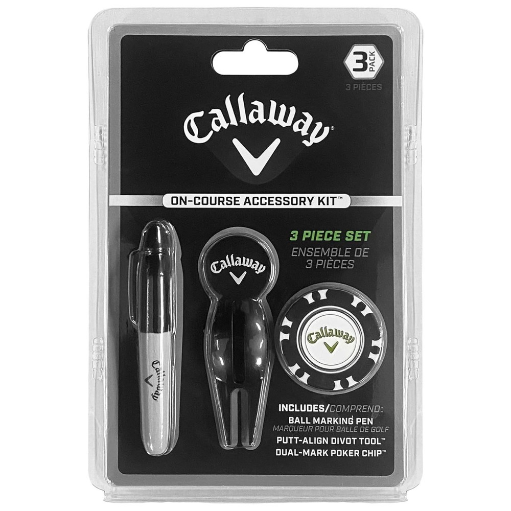 Callaway On-Course Accessory Kit Golf Ball Marking System Poker Chip Magnetic