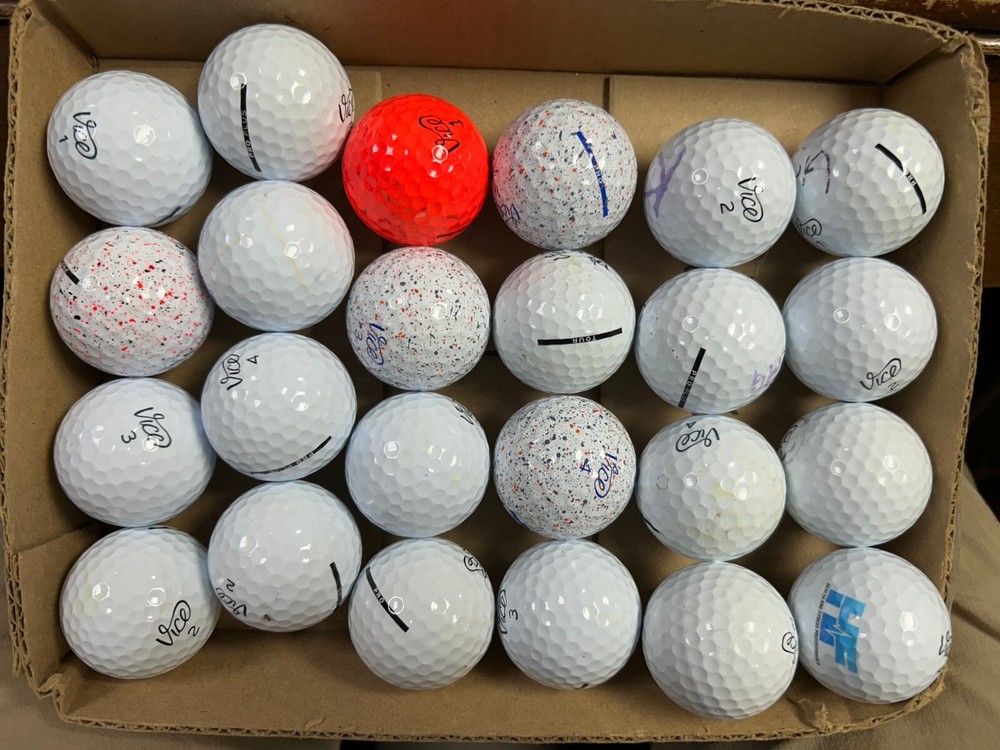 24- VICE  Assorted Models Played Golf Balls - NEAR MINT AAAAA - Free Shipping B-image