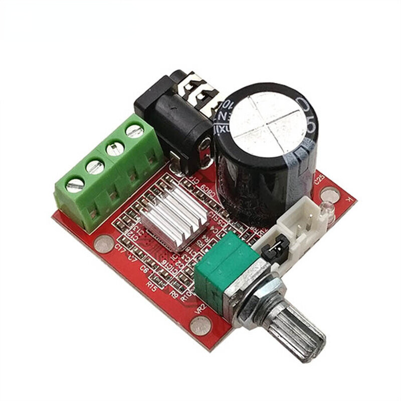 12V Mini Hi-Fi PAM8610 Stereo Amp Board 2x10W Dual Channel Class D