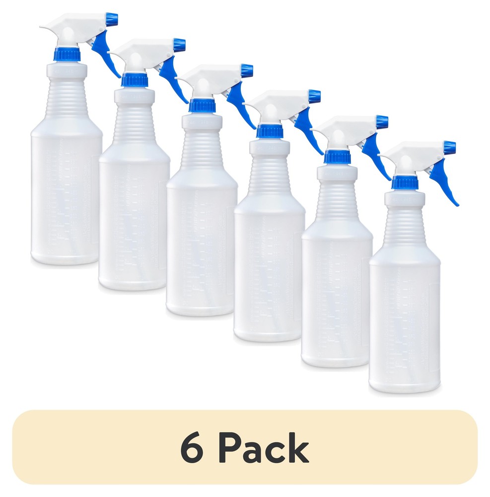 (6 pack) All Purpose Spray Bottle, 32 oz.