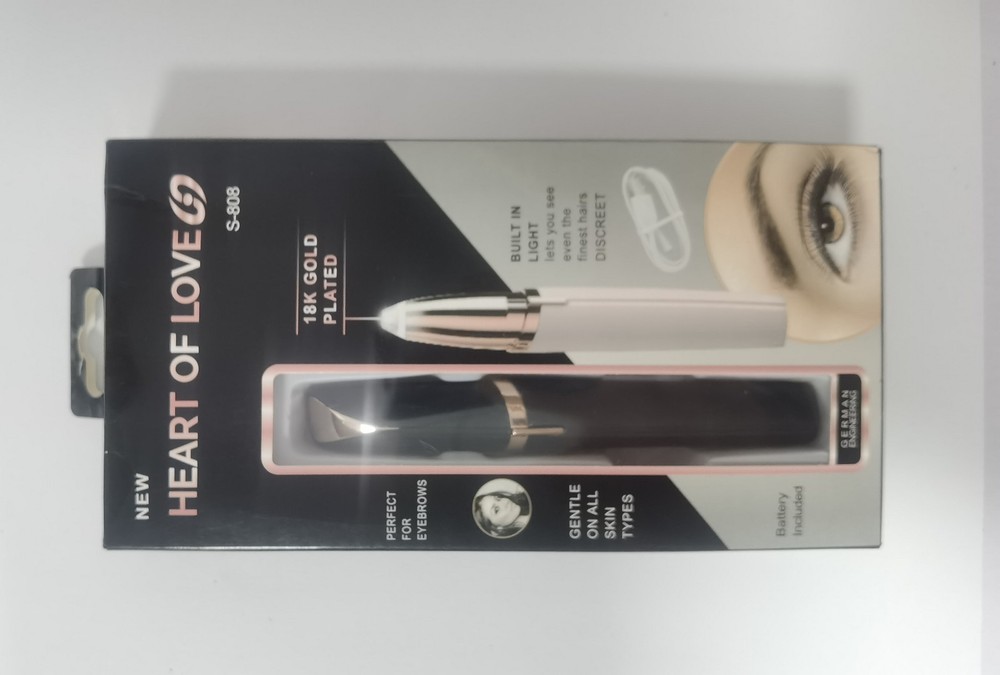 Mini Electric Eyebrow Trimmer Painless Hair Remover Lipstick Design Brows Pen Epi Razor