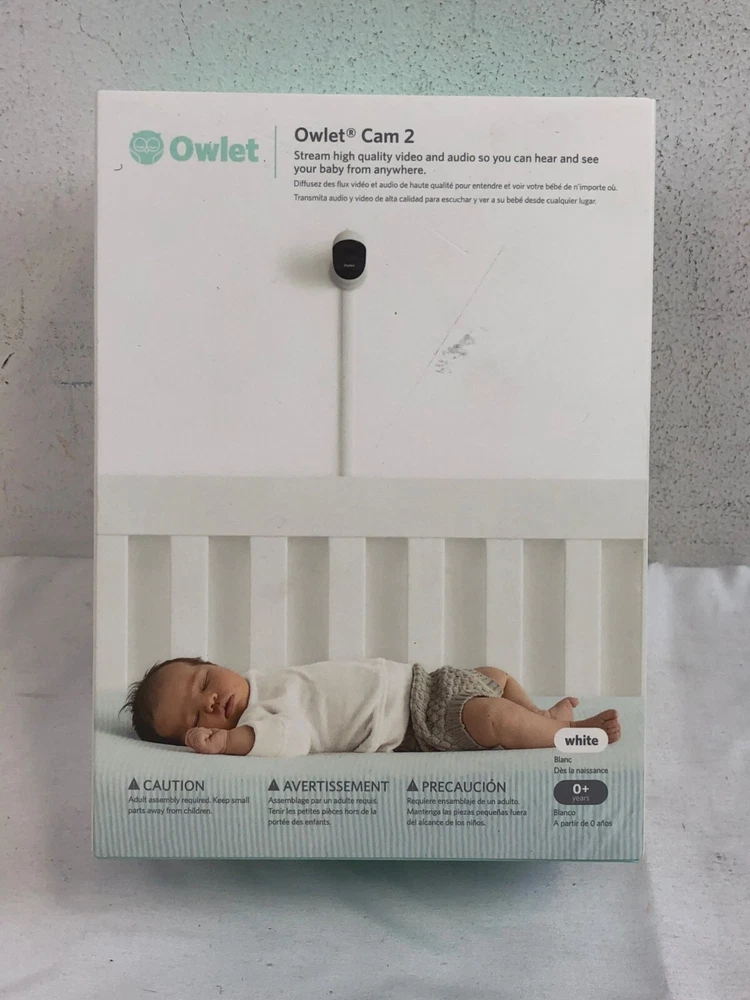 Owlet Dream Duo 2 Smart Baby Monitor Dream Sock Plus Owlet Cam 2 Blue