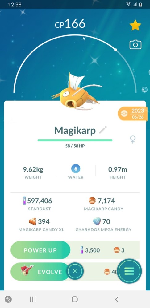 ✨Shiny Magikarp Pokemon Go Trade Registered or Ultra Friends