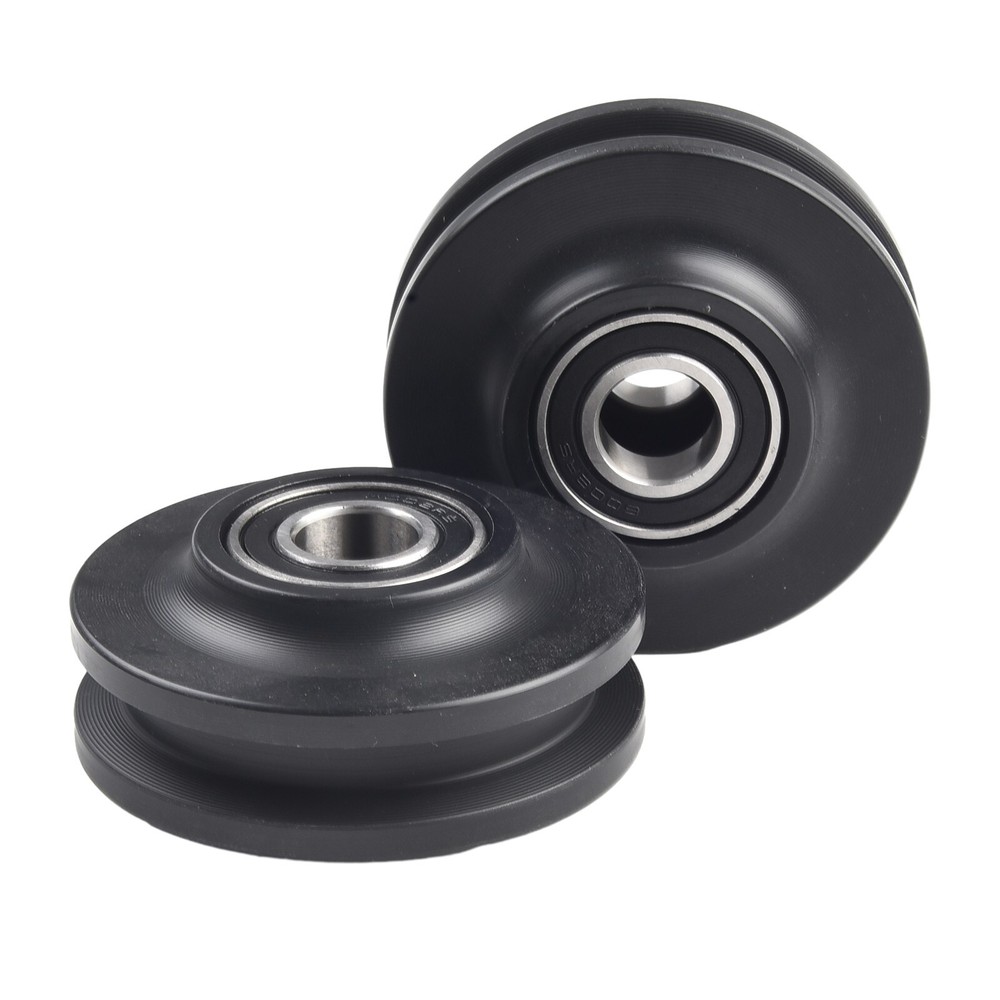 Sliding Barn Door Wheel Closet Hardware Roller Cabinet Super Pulley-Window