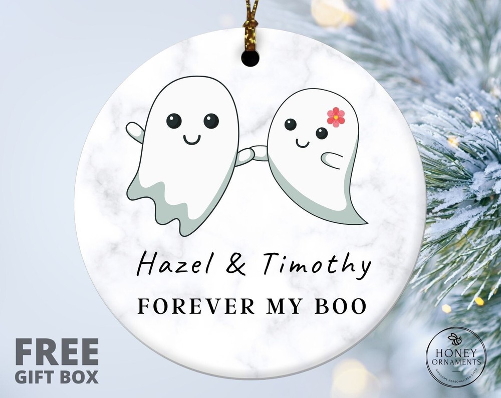 Romantic Halloween Ornament - Personalized Funny Keepsake Gift-image